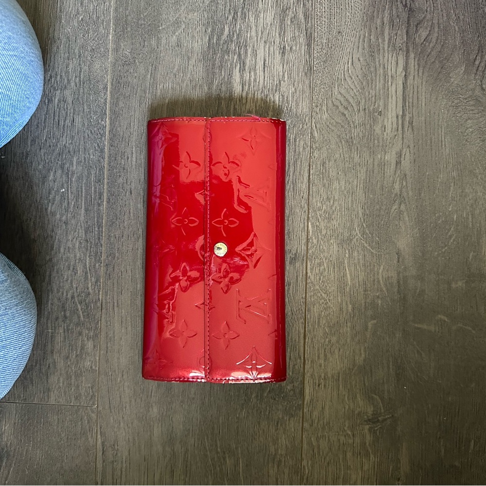 Louis Vuitton Red Wallet
